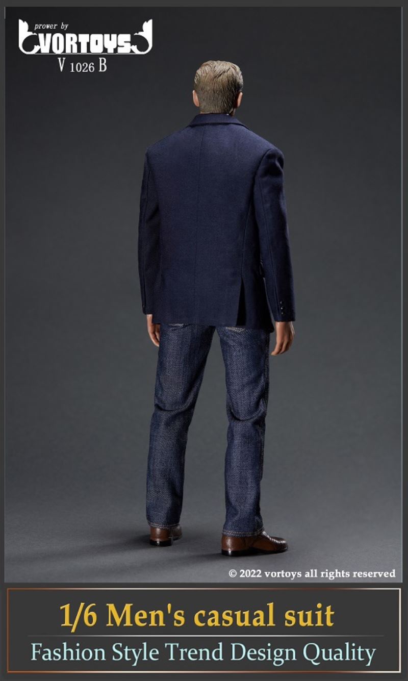 Men's Casual Suit (V1027) Rainy Night Gentleman's Suit (V1026) 1/6
