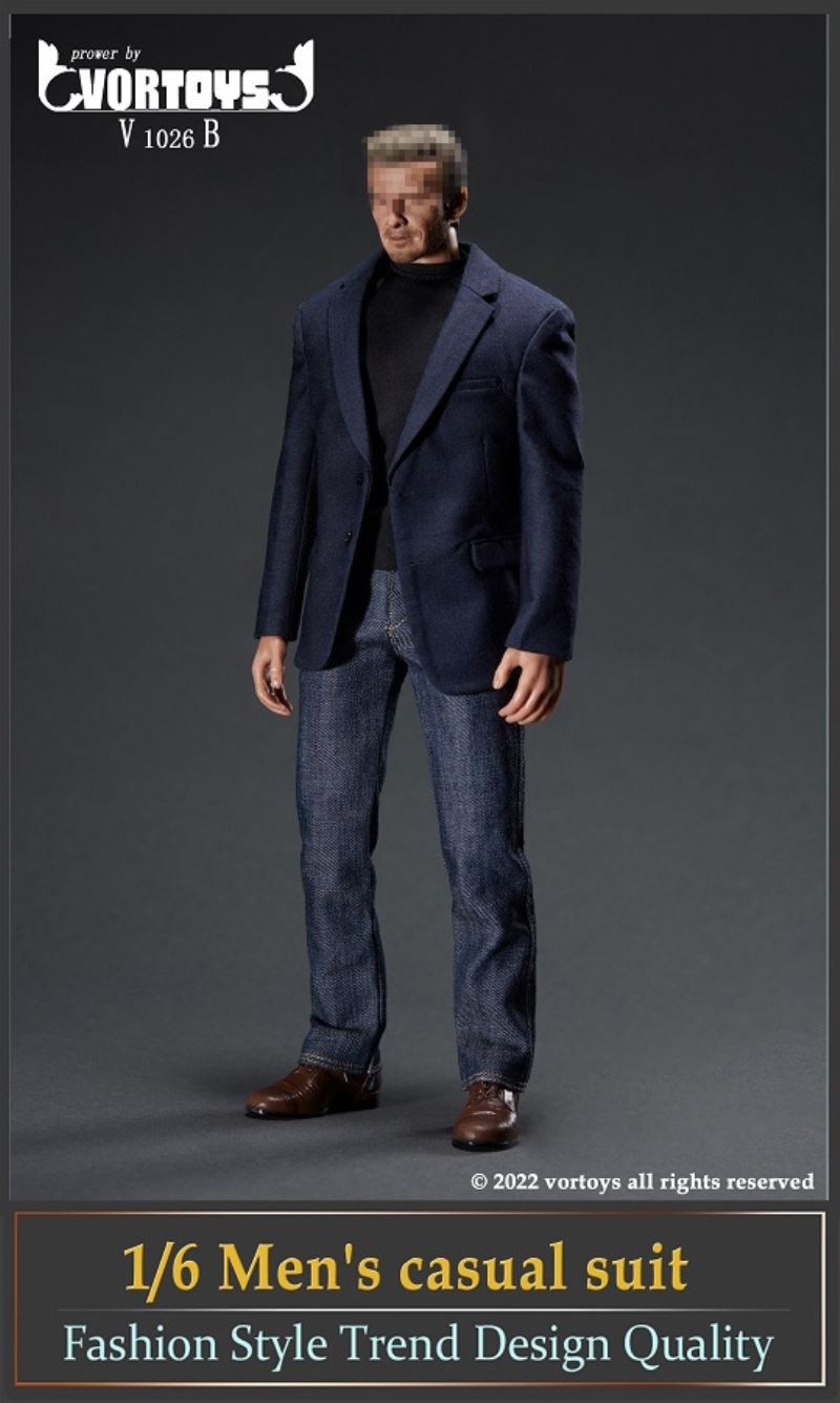 Men's Casual Suit (V1027) Rainy Night Gentleman's Suit (V1026) 1/6