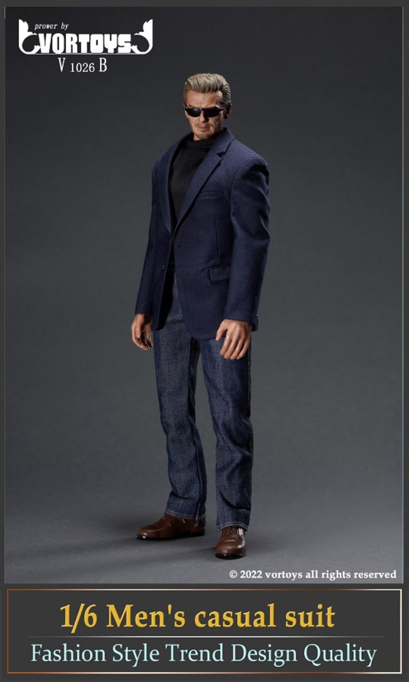 Men's Casual Suit (V1027) Rainy Night Gentleman's Suit (V1026) 1/6