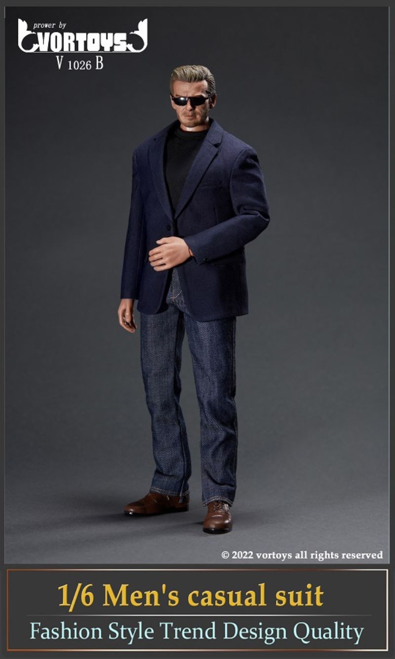 Men's Casual Suit (V1027) Rainy Night Gentleman's Suit (V1026) 1/6
