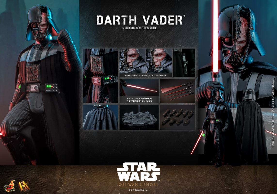 Obi-Wan Darth Vader 1/6