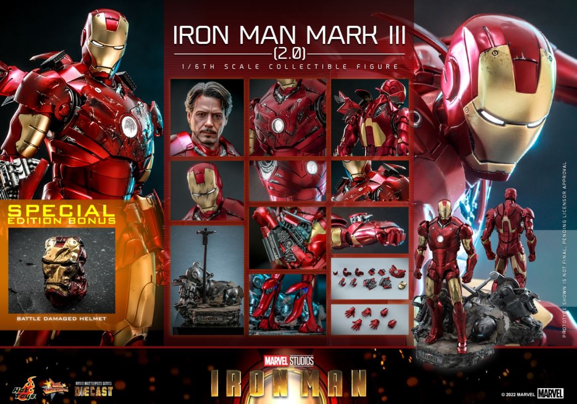 Iron Man Mark III (2.0) 1/6