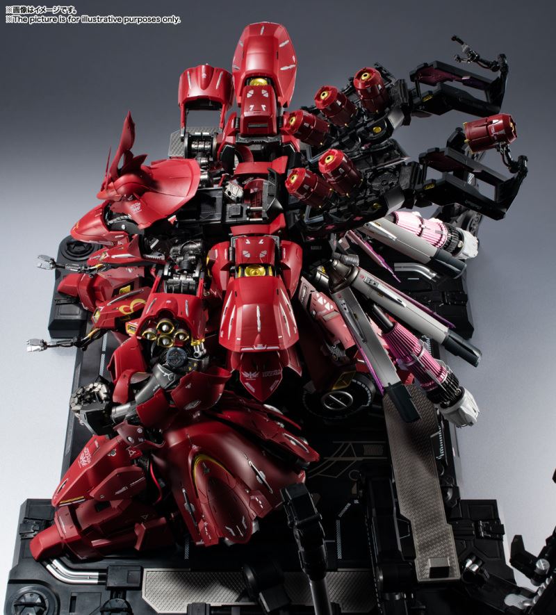 METAL STRUCTURE dismantling craftsman MSN-04 Sazabi