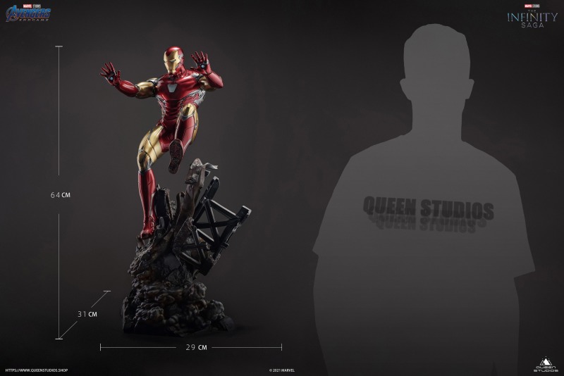 Iron Man Mark 85 & MK49 Rescue Armor (Avengers End Game)  1/4