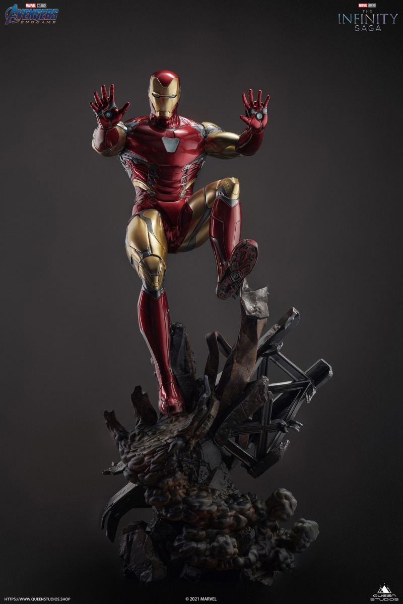 Iron Man Mark 85 & MK49 Rescue Armor (Avengers End Game)  1/4