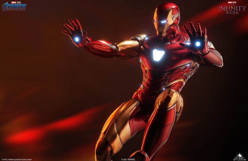 Iron Man Mark 85 & MK49 Rescue Armor (Avengers End Game)  1/4