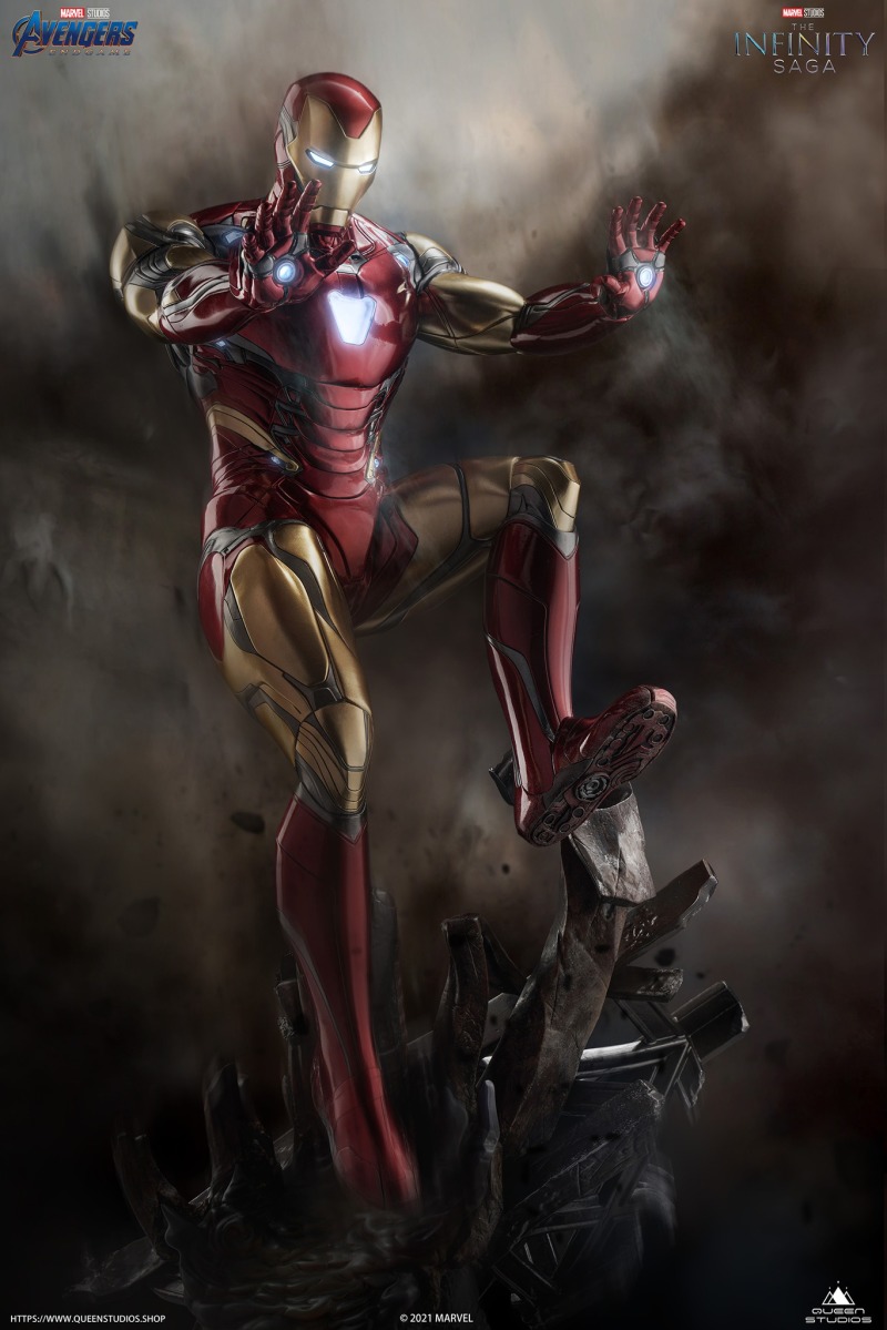 Iron Man Mark 85 & MK49 Rescue Armor (Avengers End Game)  1/4