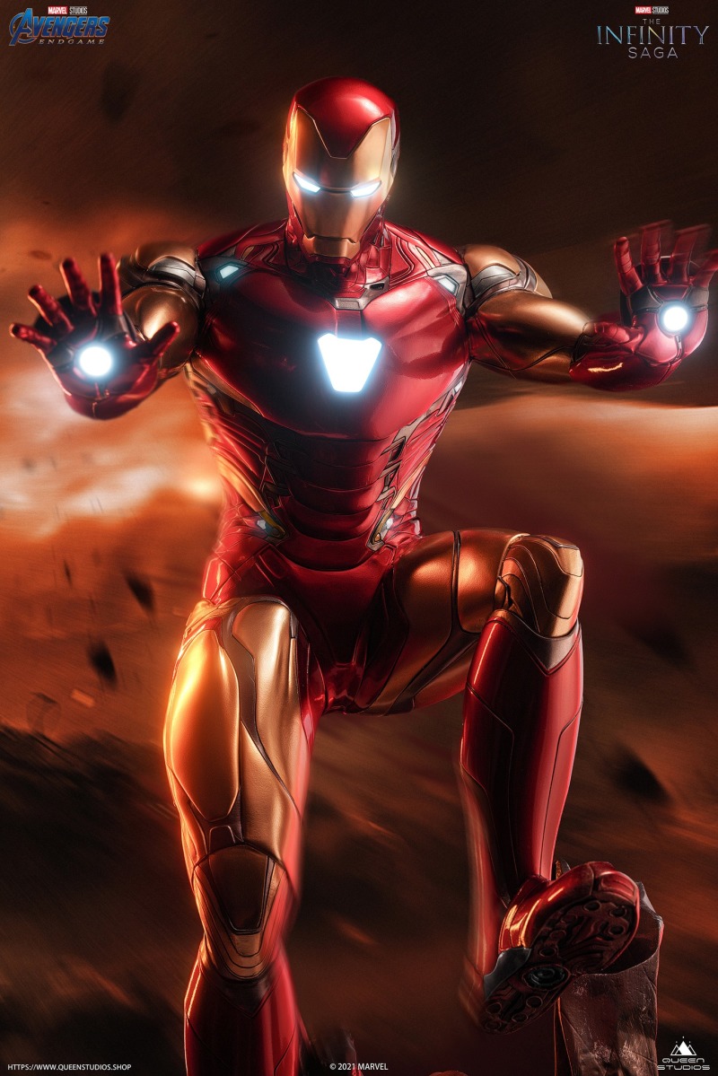 Iron Man Mark 85 & MK49 Rescue Armor (Avengers End Game)  1/4