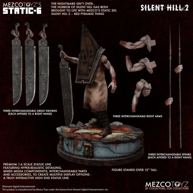ONE:12 COLLECTIVE Red Pyramid Thing - Silent Hill 2