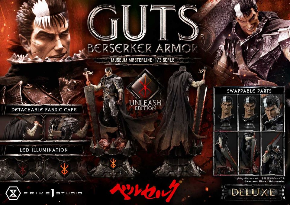 GUTS, BERSERKER ARMOR UNLEASH EDITION DELUXE [MMBR-02DXS]