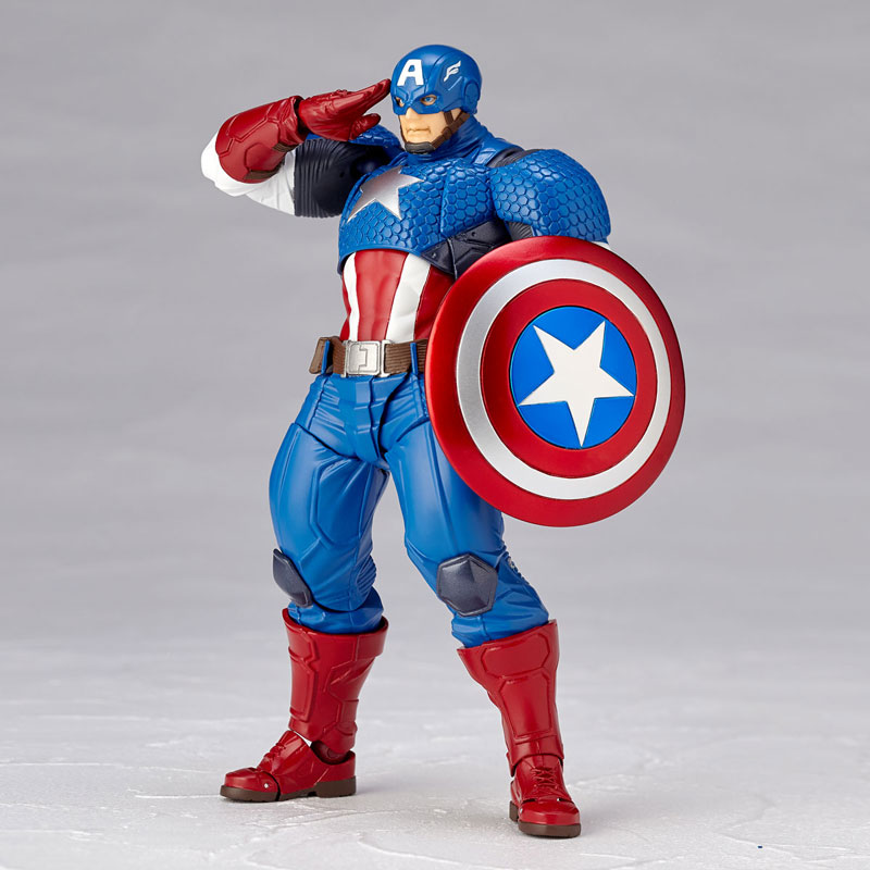 Figure Complex Amazing Yamaguchi No.007 Captain America
