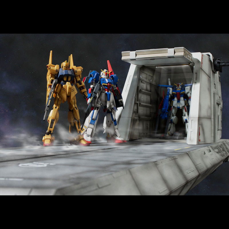 Realistic Model Series Mobile Suit Gundam ZZ (for 1/144 HG Series) Nahel Argama Catapult Deck