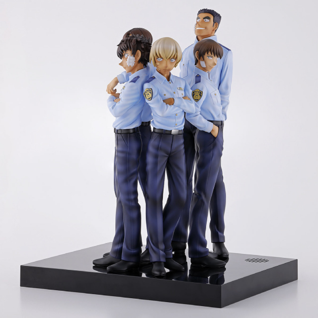 Detective Conan Detective Voice Figure Police Academy Group