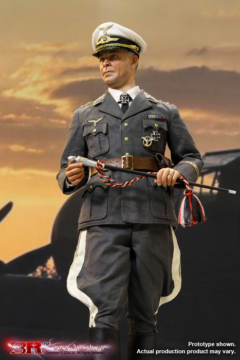 WWII German North African Air Force Commander-Katherine Kesseling 1/6