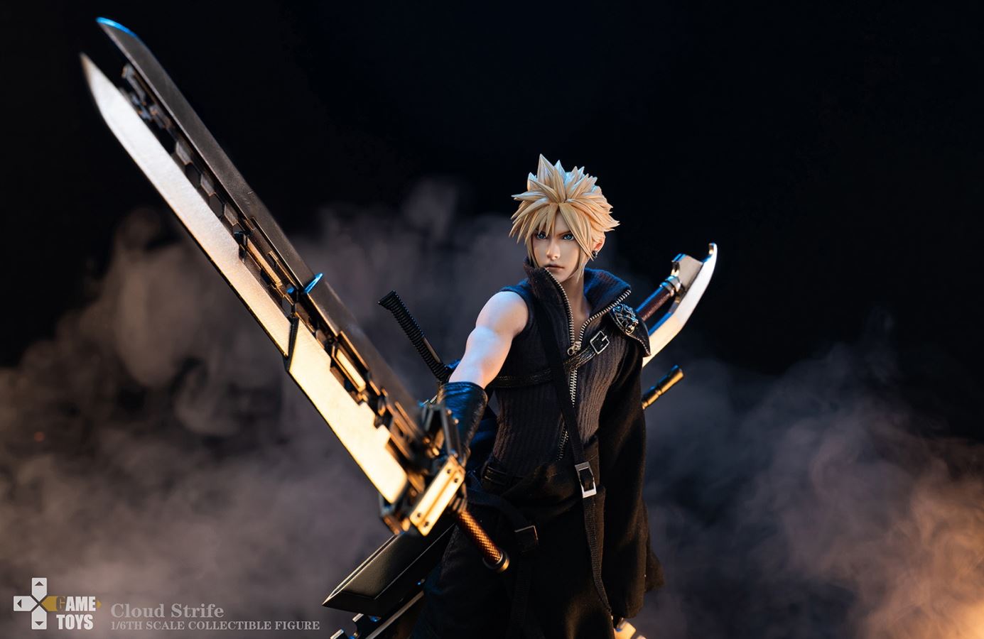 Cloud Strife Advent Children Ver & Fenrir [DX version]