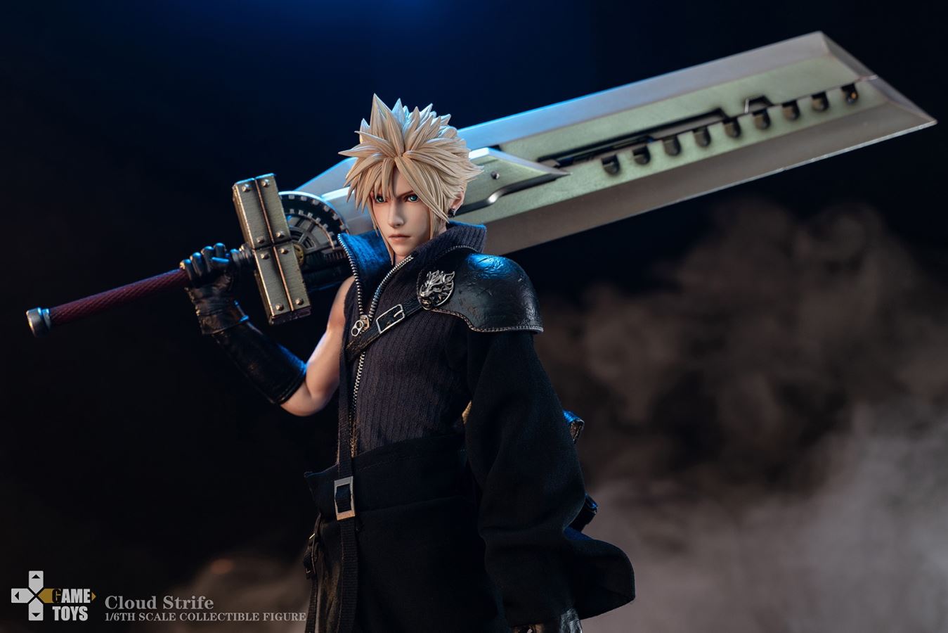 Cloud Strife Advent Children Ver & Fenrir [DX version]