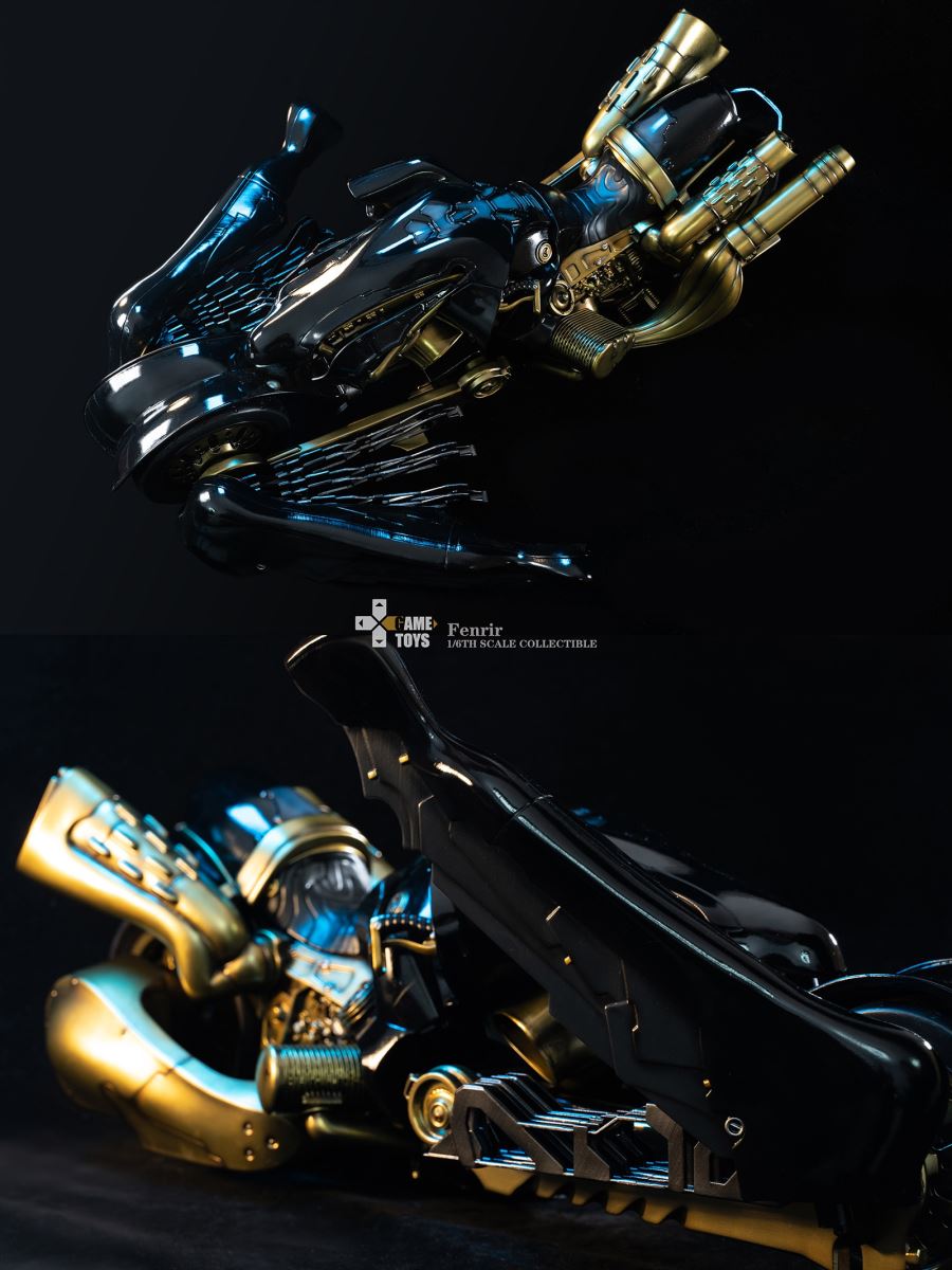 Cloud Strife Advent Children Ver & Fenrir [DX version]