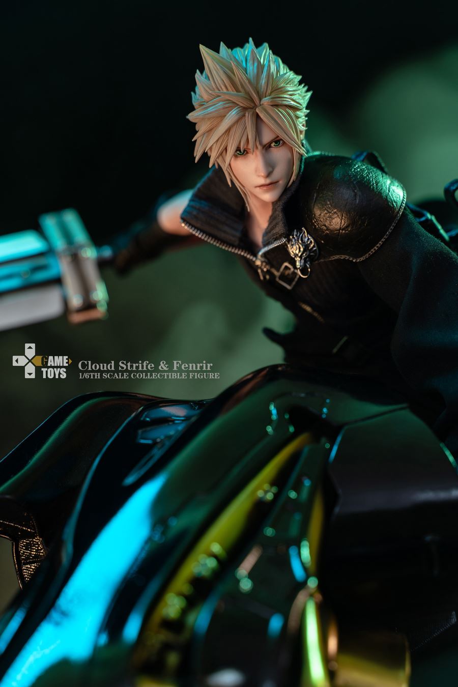 Cloud Strife Advent Children Ver & Fenrir [DX version]