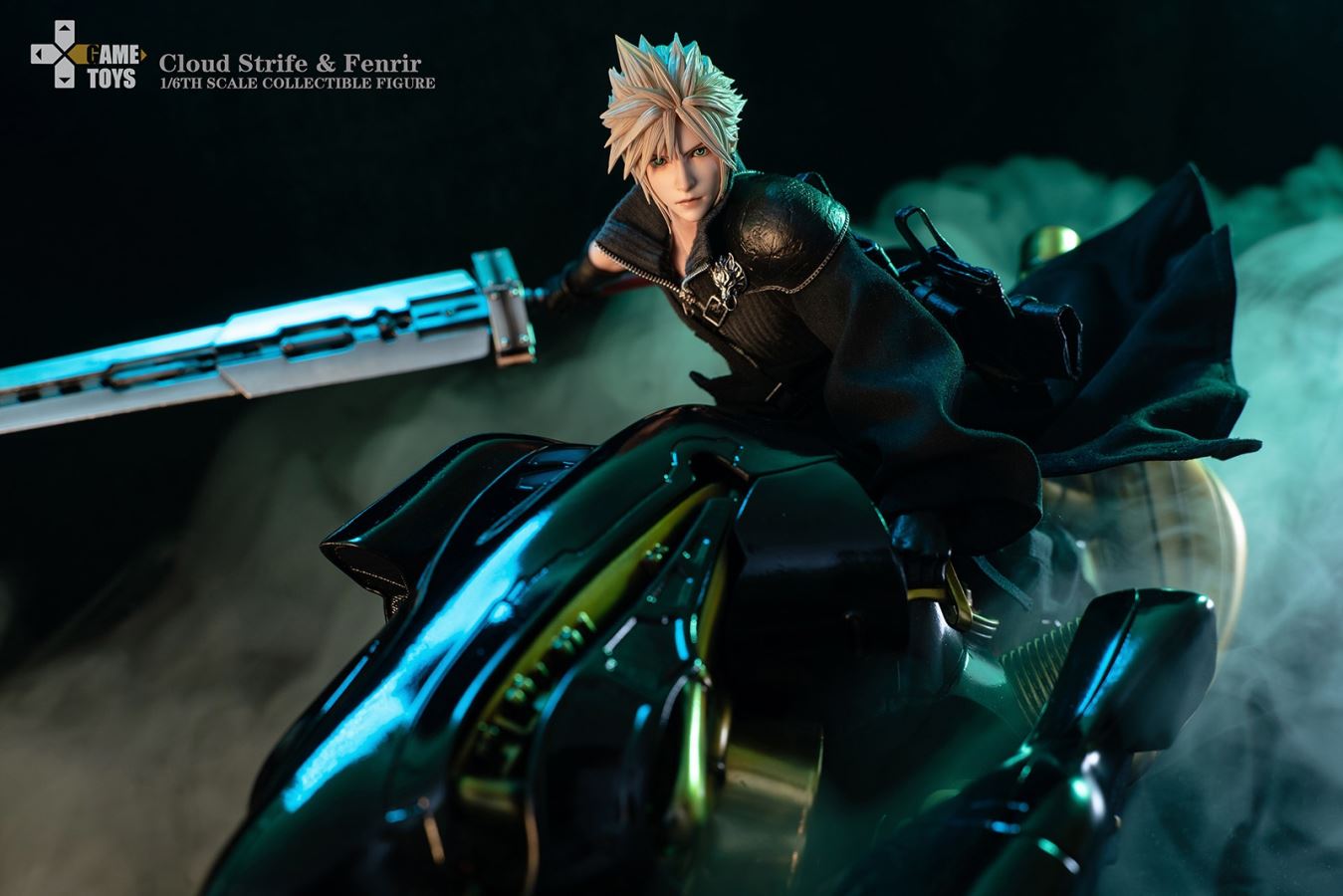 Cloud Strife Advent Children Ver & Fenrir [DX version]