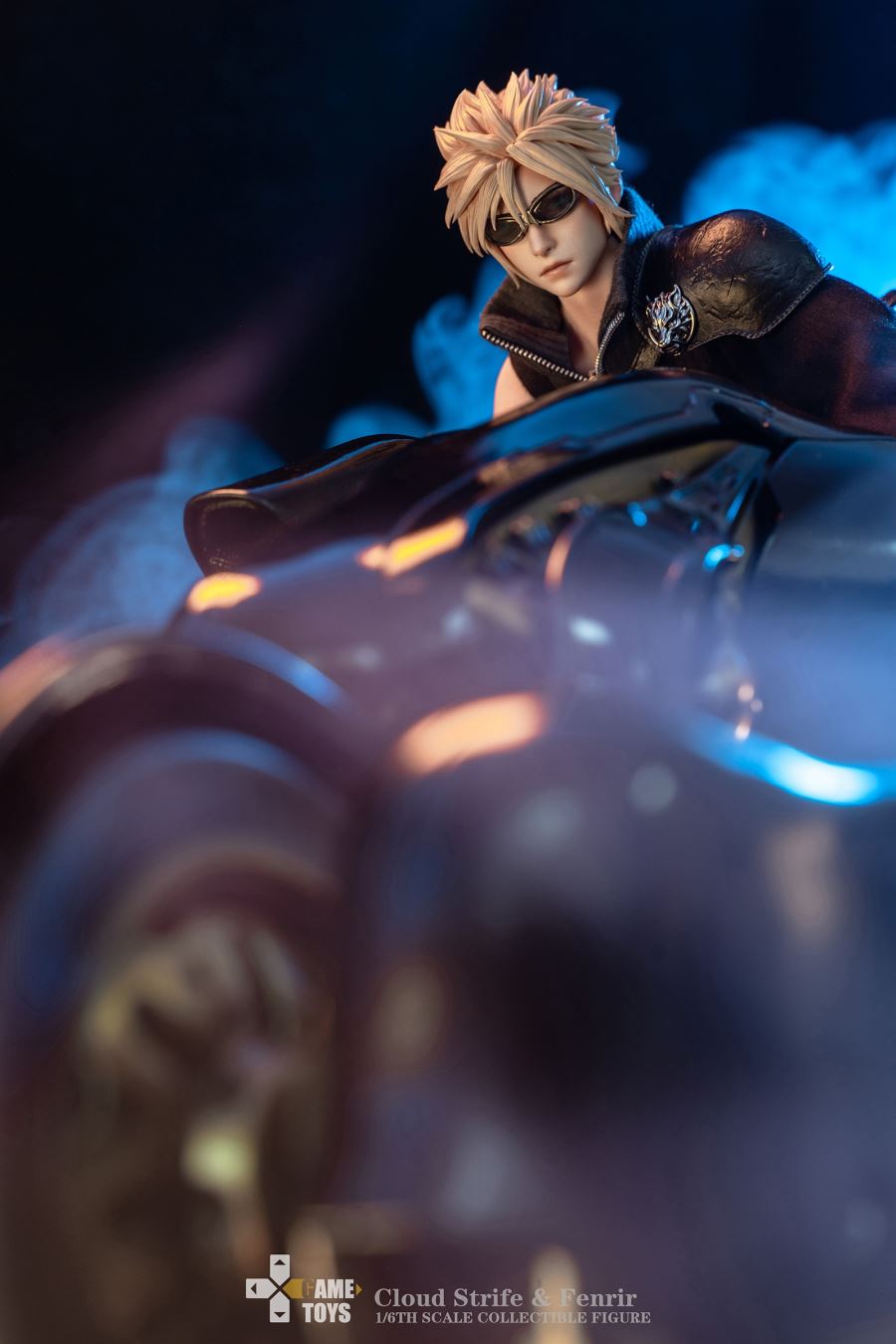 Cloud Strife Advent Children Ver & Fenrir [DX version]