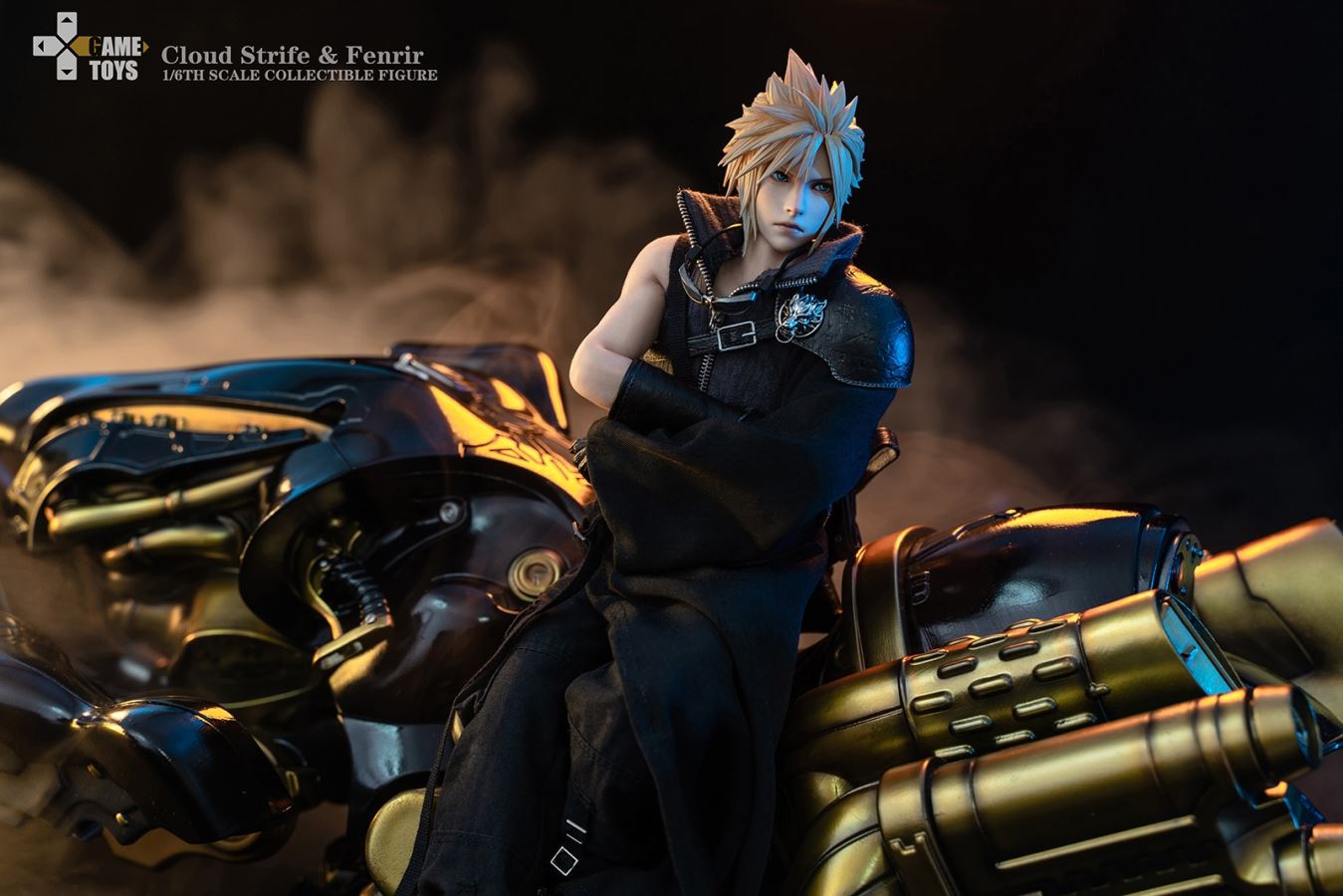Cloud Strife Advent Children Ver & Fenrir [DX version]