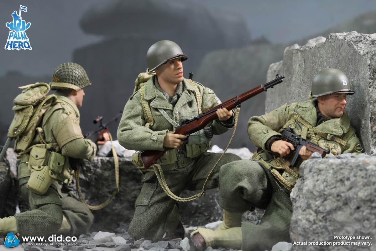 Pocket Hero Series WWII US Ranger 3rd Capazzo 1/12