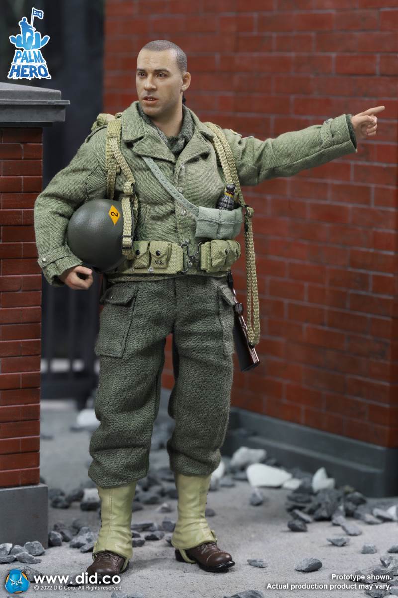 Pocket Hero Series WWII US Ranger 3rd Capazzo 1/12