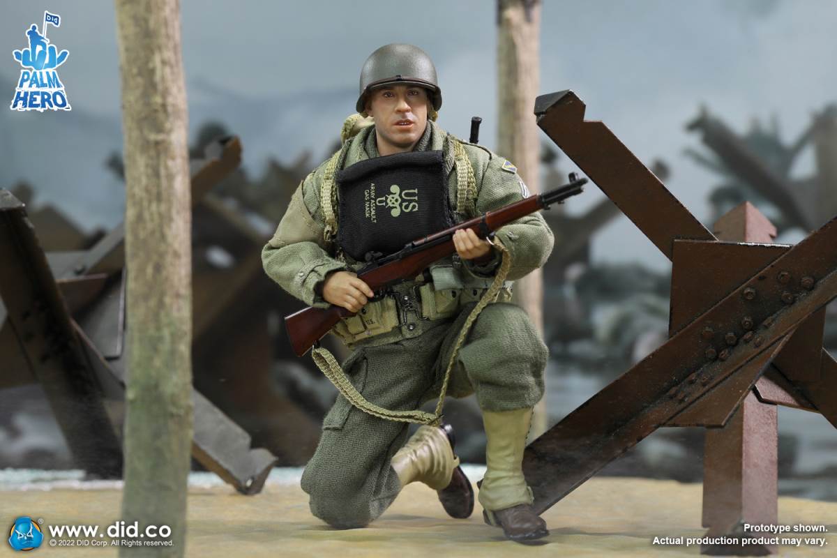 Pocket Hero Series WWII US Ranger 3rd Capazzo 1/12