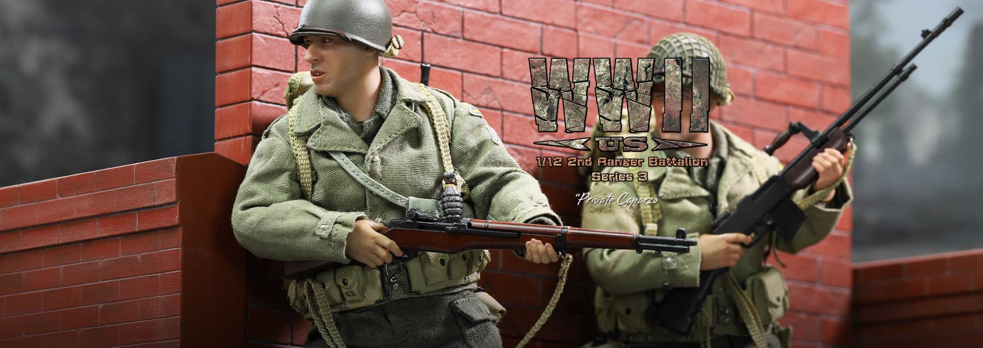 Pocket Hero Series WWII US Ranger 3rd Capazzo 1/12