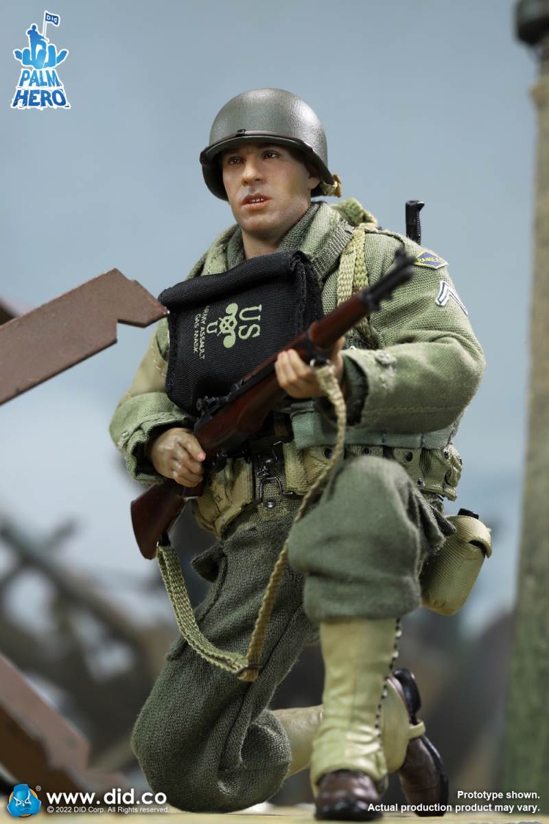 Pocket Hero Series WWII US Ranger 3rd Capazzo 1/12