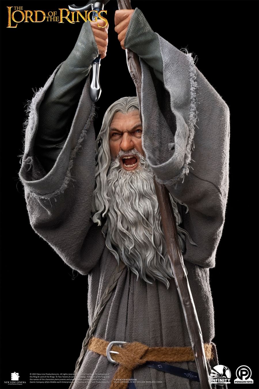 The Lord of the Rings: the epic statue of Gandalf the Gray