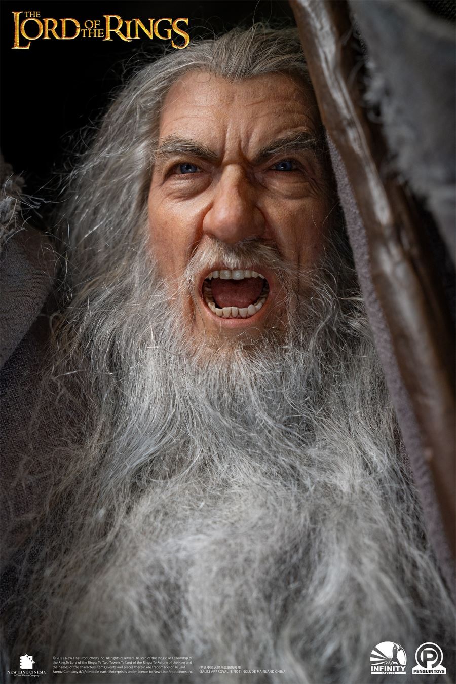 The Lord of the Rings: the epic statue of Gandalf the Gray