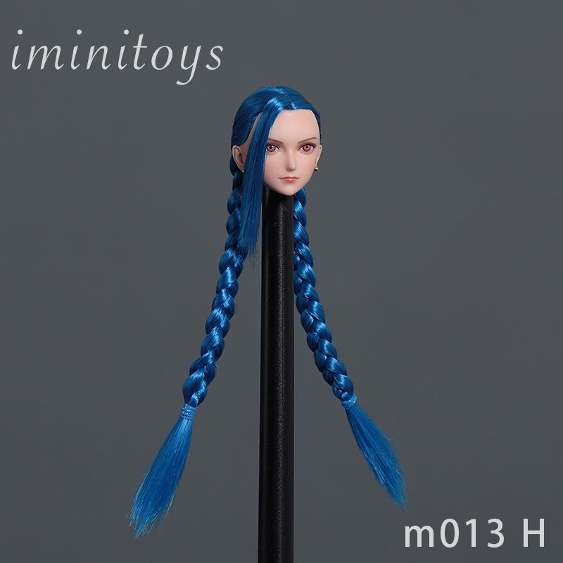 Female Head Carving 1/6