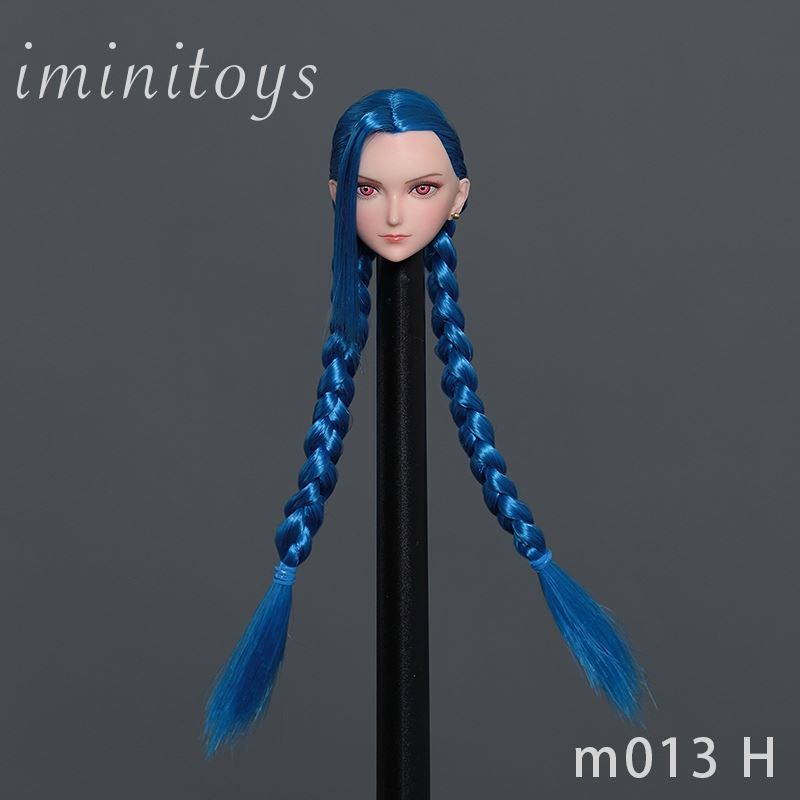 Female Head Carving 1/6