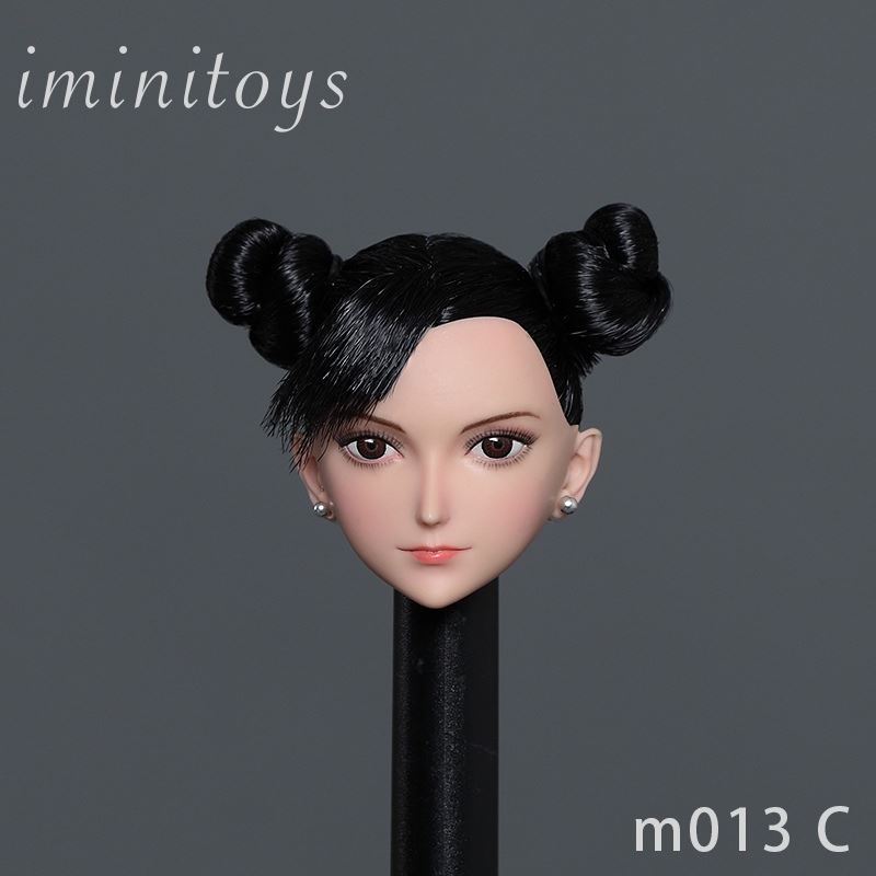 Female Head Carving 1/6