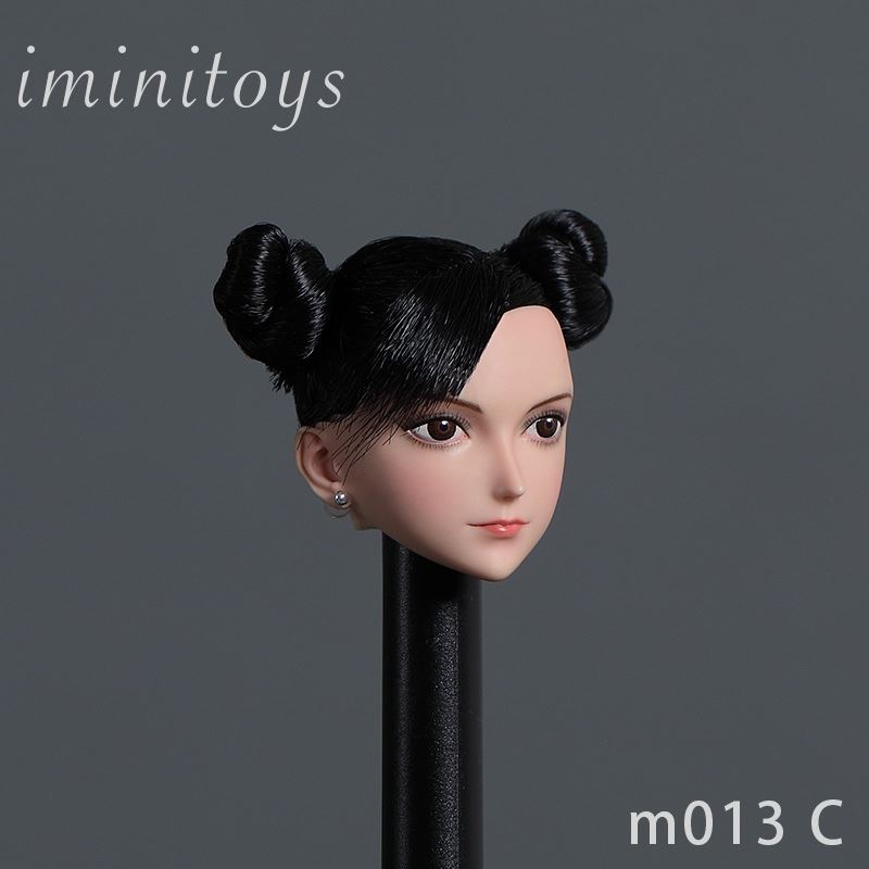 Female Head Carving 1/6