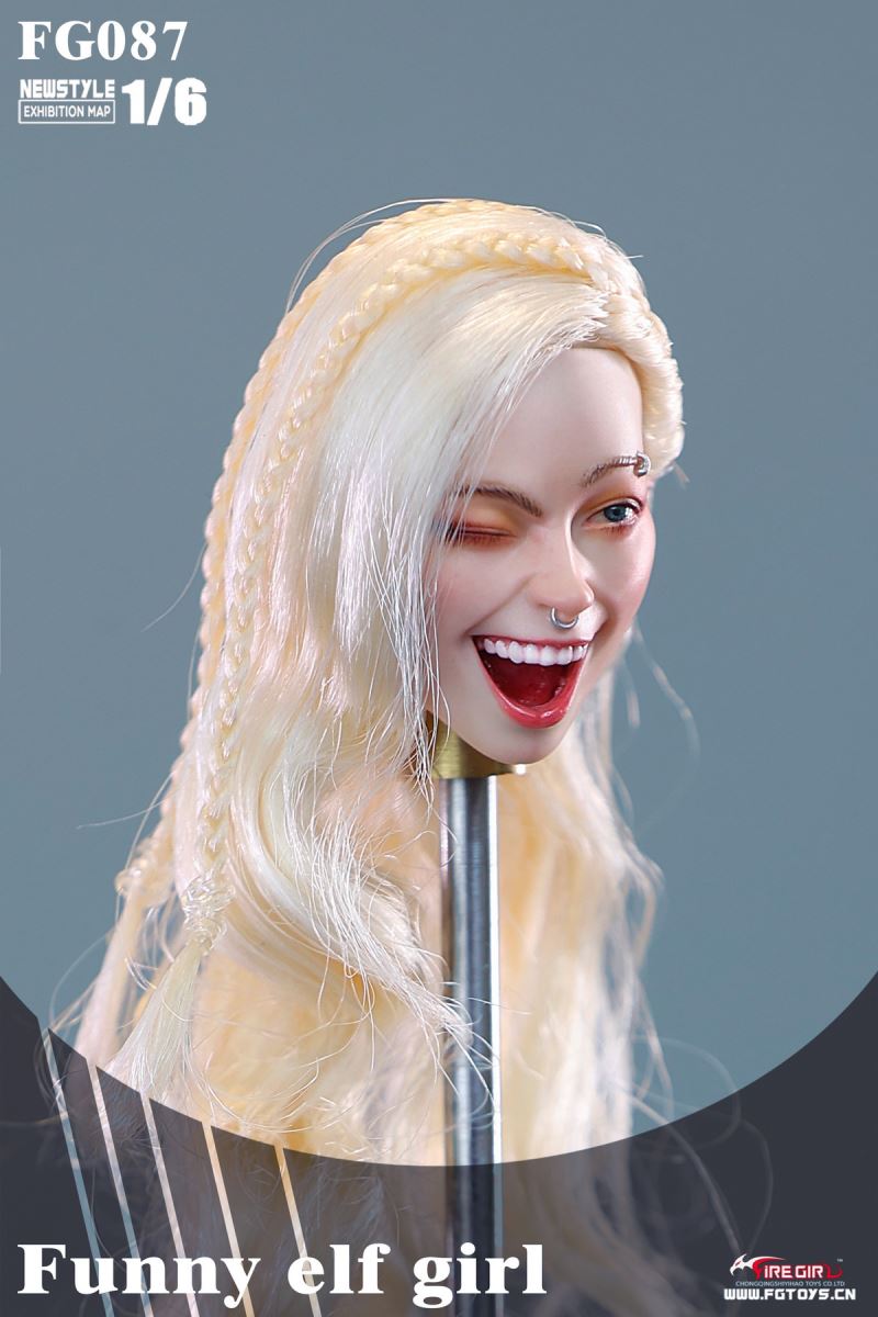 Head Carving Series Naughty Girl YOKI 1/6