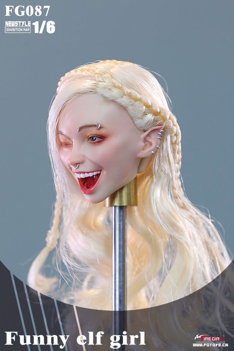 Head Carving Series Naughty Girl YOKI 1/6