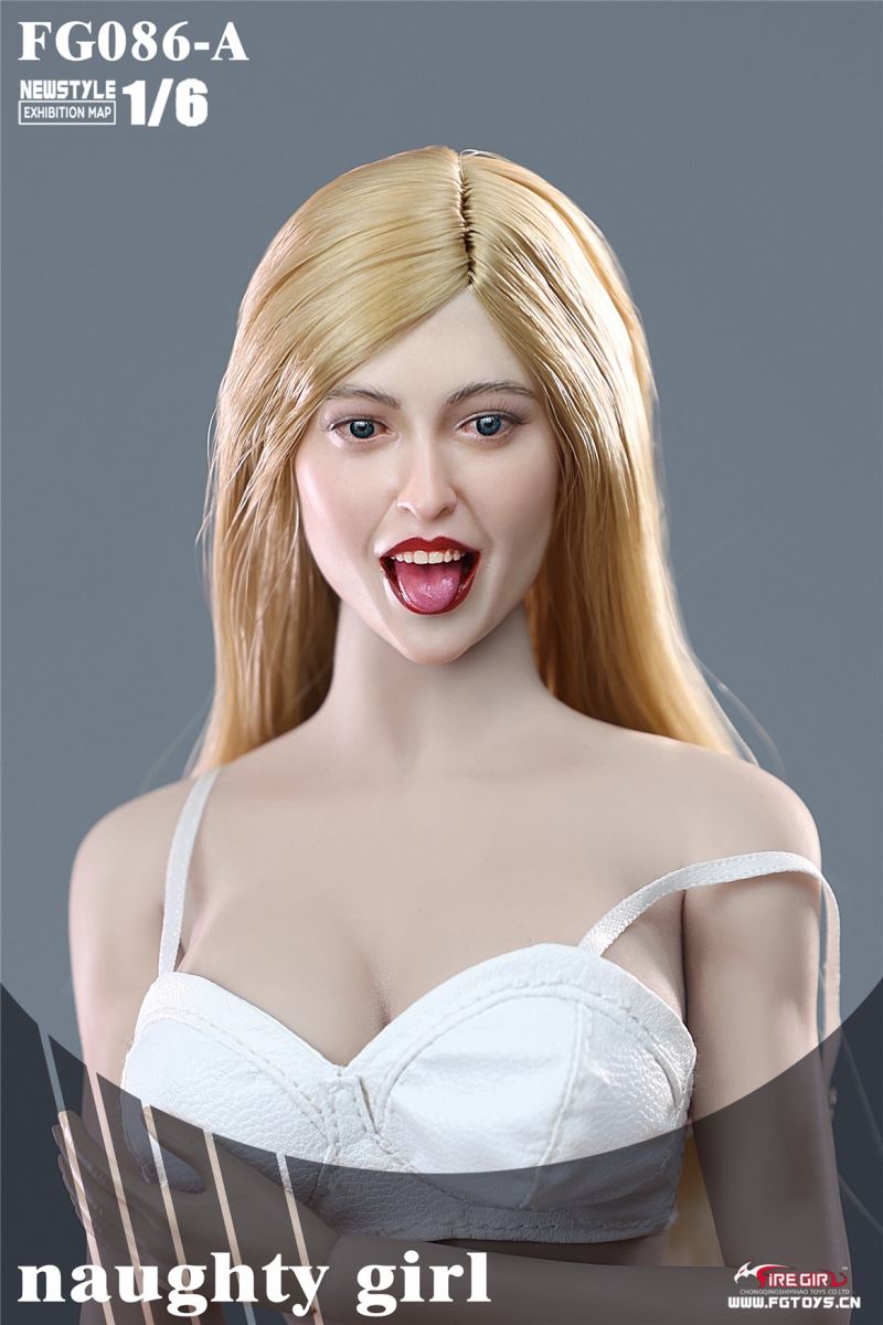 Head Carving Series Naughty Girl YOKI 1/6