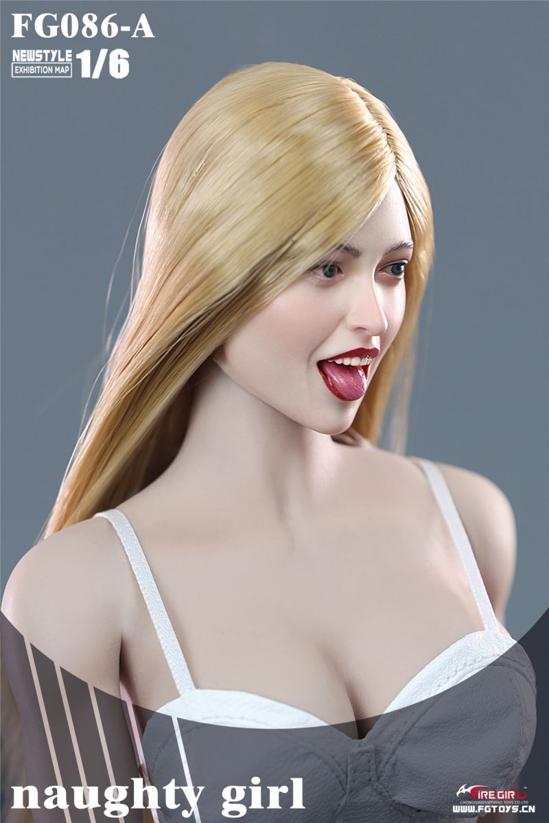 Head Carving Series Naughty Girl YOKI 1/6