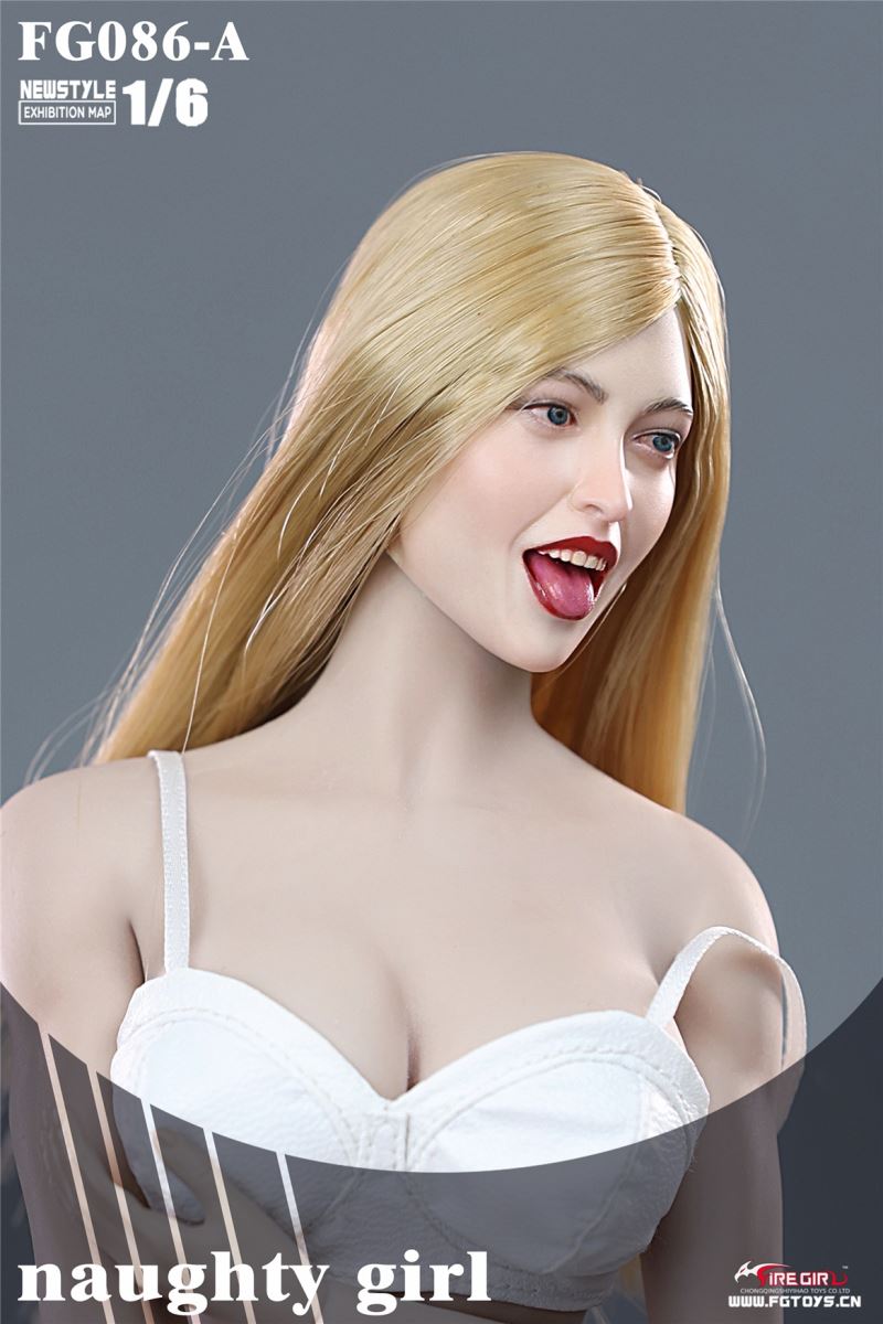 Head Carving Series Naughty Girl YOKI 1/6