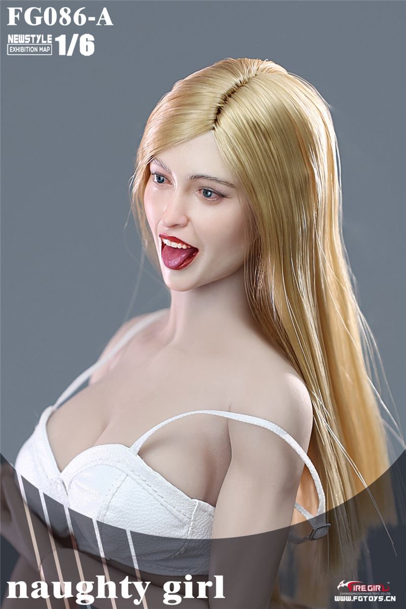 Head Carving Series Naughty Girl YOKI 1/6