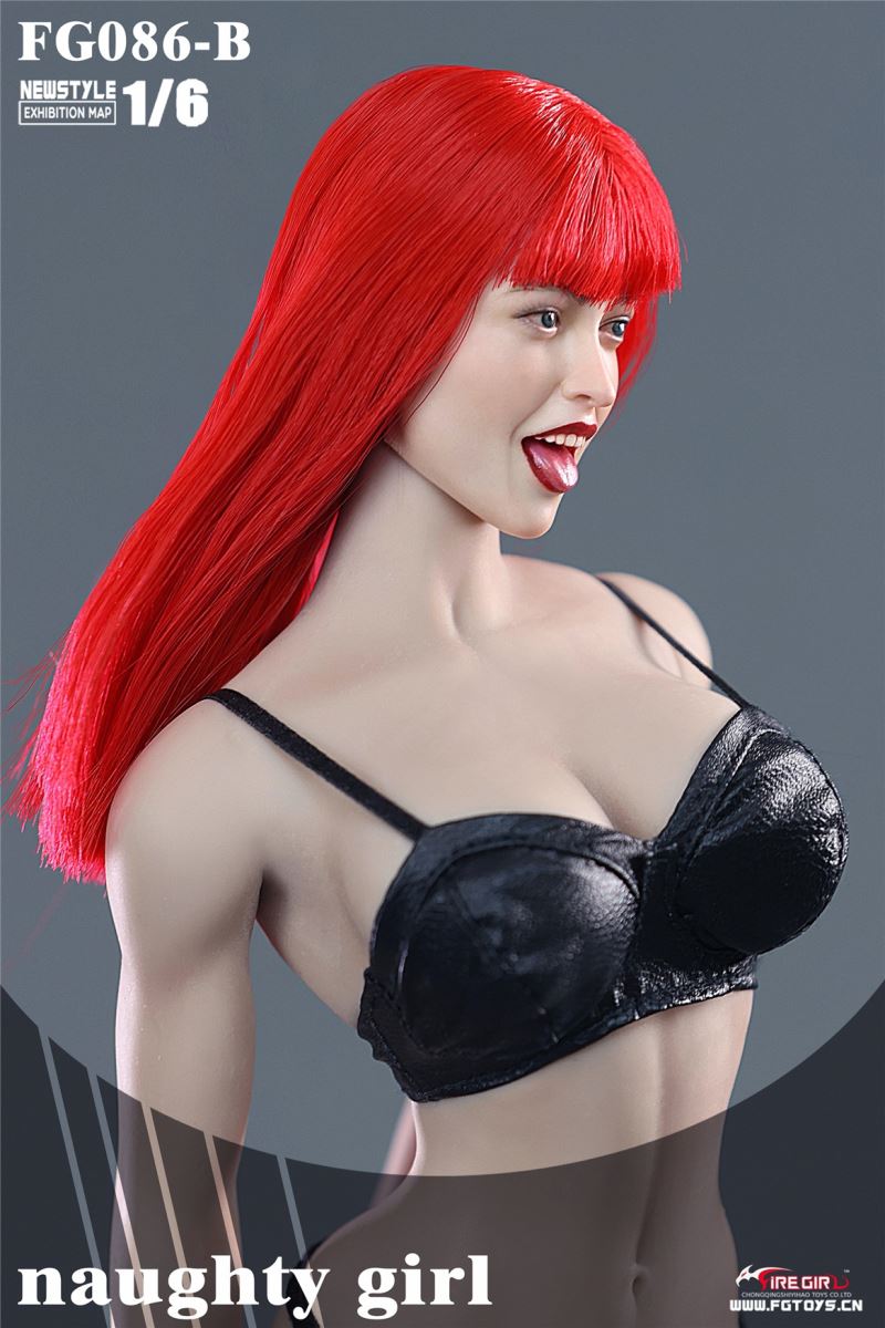 Head Carving Series Naughty Girl YOKI 1/6
