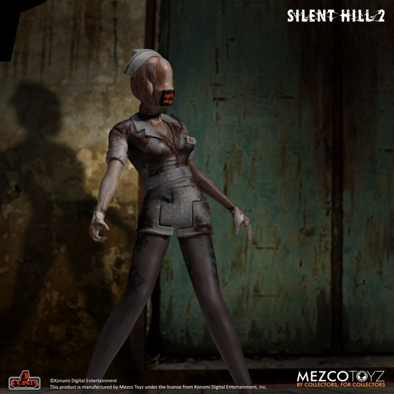 5 Point Silent Hill 2 Red Pyramid Thing & Bubble Head Nurse 3.75 Inch Deluxe Set