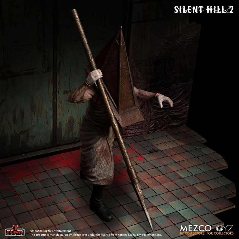 5 Point Silent Hill 2 Red Pyramid Thing & Bubble Head Nurse 3.75 Inch Deluxe Set