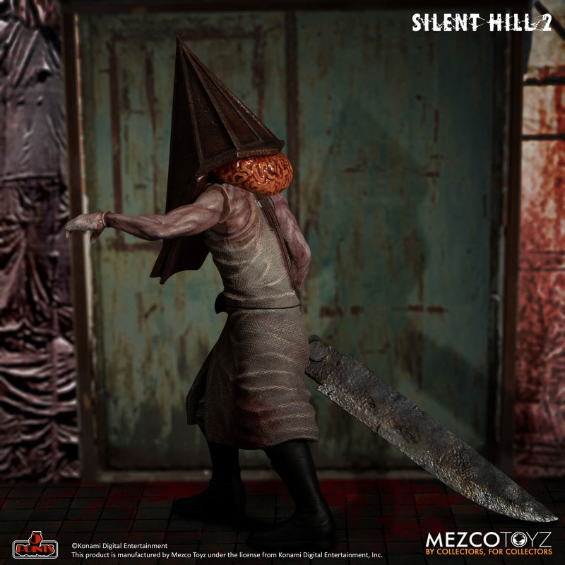 5 Point Silent Hill 2 Red Pyramid Thing & Bubble Head Nurse 3.75 Inch Deluxe Set