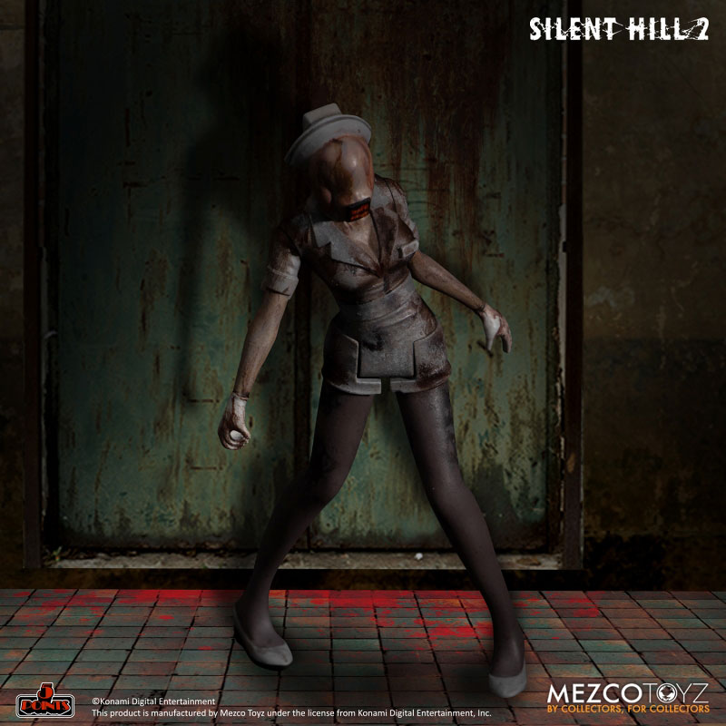 5 Point Silent Hill 2 Red Pyramid Thing & Bubble Head Nurse 3.75 Inch Deluxe Set