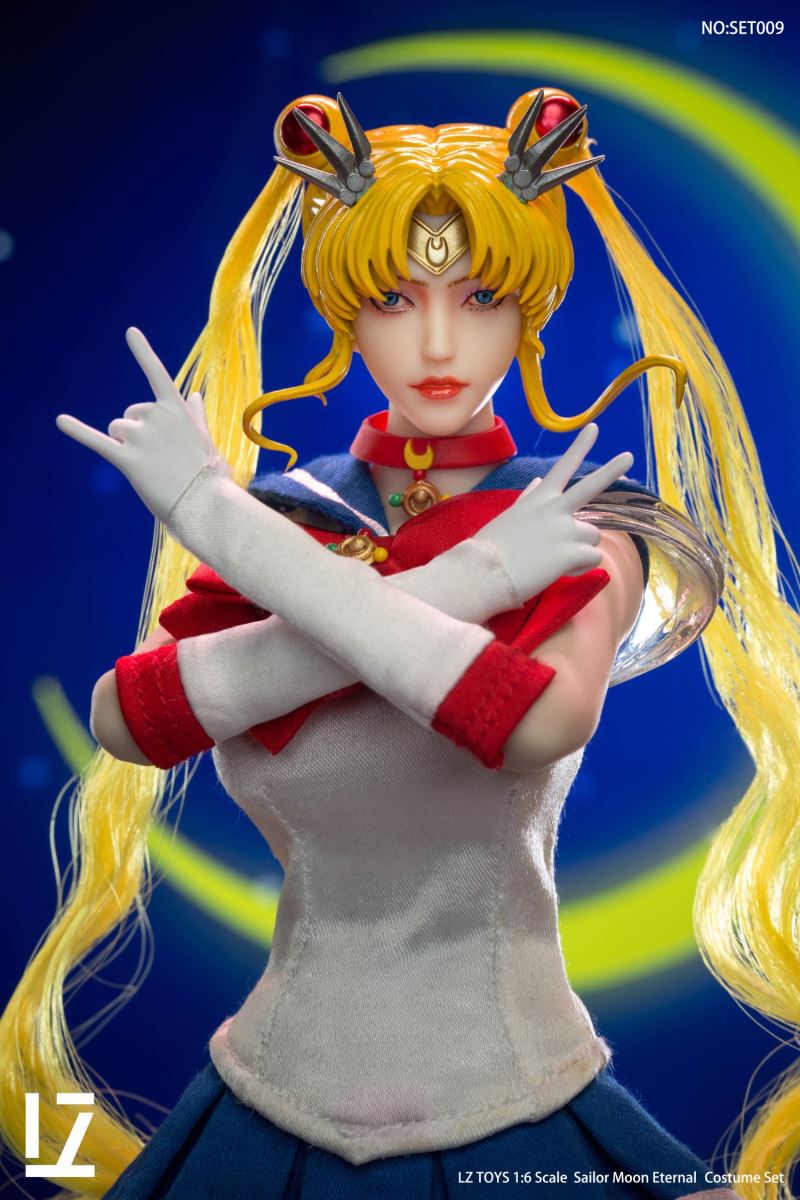 Moon Warrior Head Carving Costume 1/6