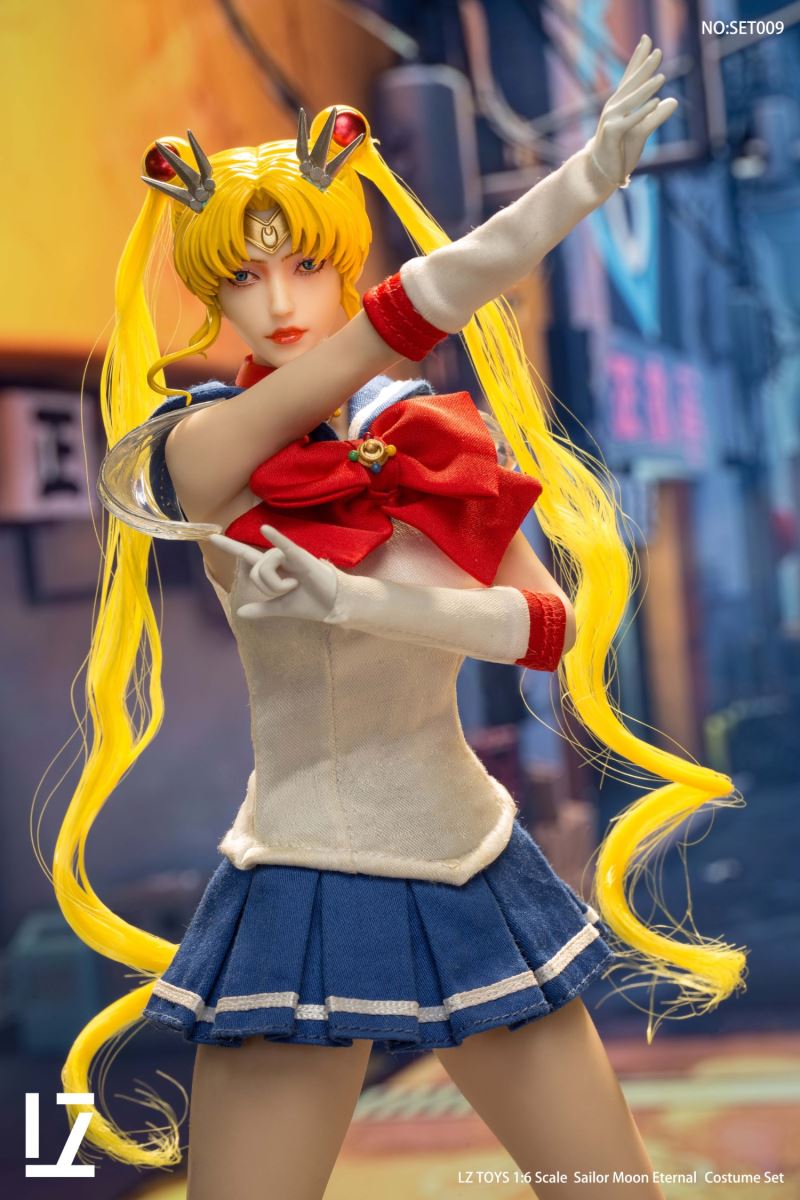 Moon Warrior Head Carving Costume 1/6