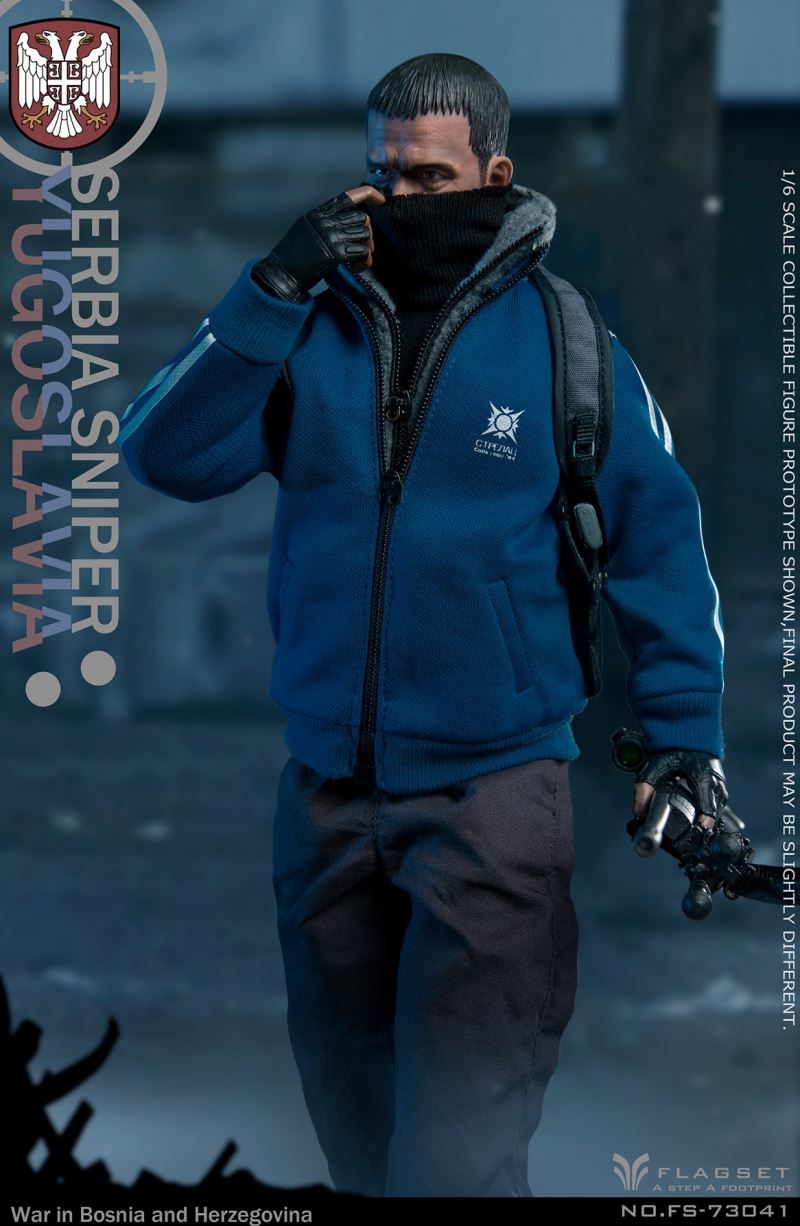 Bosnia and Herzegovina War - Serbian Sniper 1/6